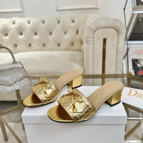 Wholesale Christian Dior Slippers For Women #1442138 $88.00 USD, Wholesale Quality Replica Christian Dior Slippers
