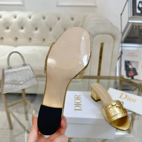 Replica Christian Dior Slippers For Women #1442138 $88.00 USD for Wholesale