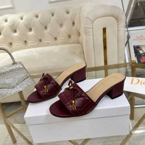 Wholesale Christian Dior Slippers For Women #1442140 $88.00 USD, Wholesale Quality Replica Christian Dior Slippers