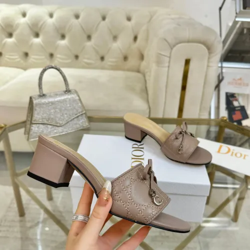Replica Christian Dior Slippers For Women #1442141 $88.00 USD for Wholesale