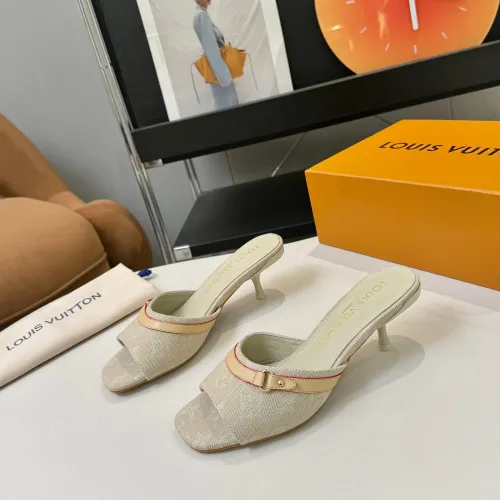 Wholesale Louis Vuitton Slippers For Women #1442168 $88.00 USD, Wholesale Quality Replica Louis Vuitton Slippers