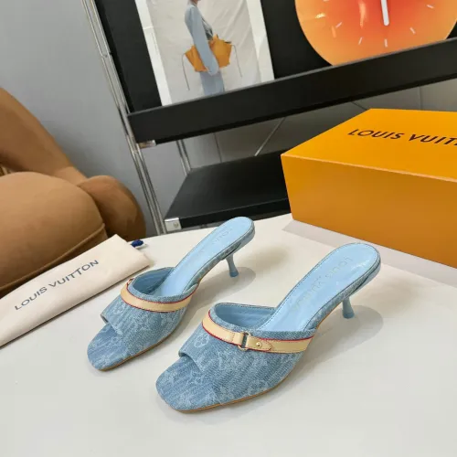 Wholesale Louis Vuitton Slippers For Women #1442169 $88.00 USD, Wholesale Quality Replica Louis Vuitton Slippers