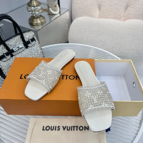 Replica Louis Vuitton Slippers For Women #1442174 $85.00 USD for Wholesale