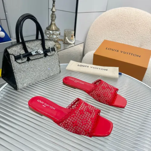 Replica Louis Vuitton Slippers For Women #1442175 $85.00 USD for Wholesale