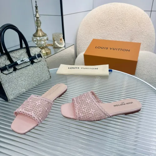 Replica Louis Vuitton Slippers For Women #1442177 $85.00 USD for Wholesale