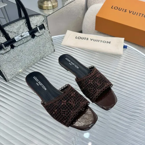 Replica Louis Vuitton Slippers For Women #1442178 $85.00 USD for Wholesale