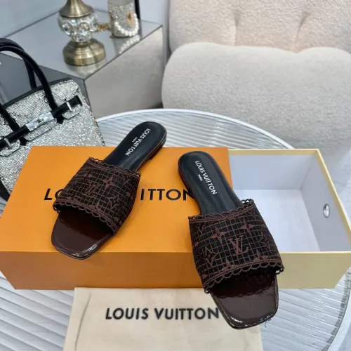 Replica Louis Vuitton Slippers For Women #1442178 $85.00 USD for Wholesale