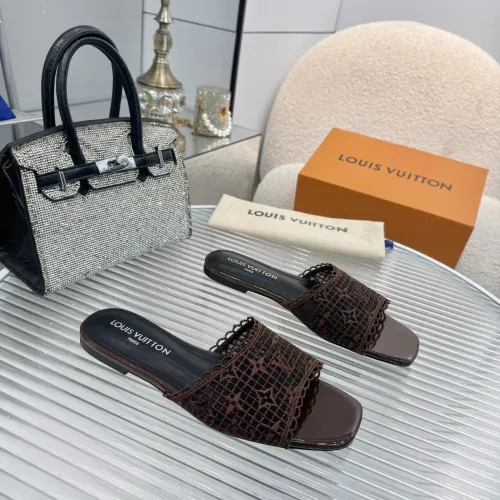 Replica Louis Vuitton Slippers For Women #1442178 $85.00 USD for Wholesale