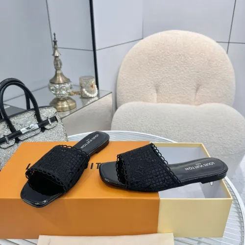 Replica Louis Vuitton Slippers For Women #1442179 $85.00 USD for Wholesale