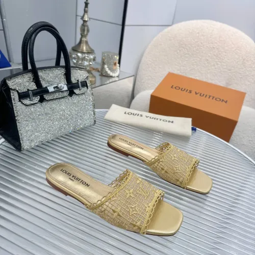 Replica Louis Vuitton Slippers For Women #1442181 $85.00 USD for Wholesale