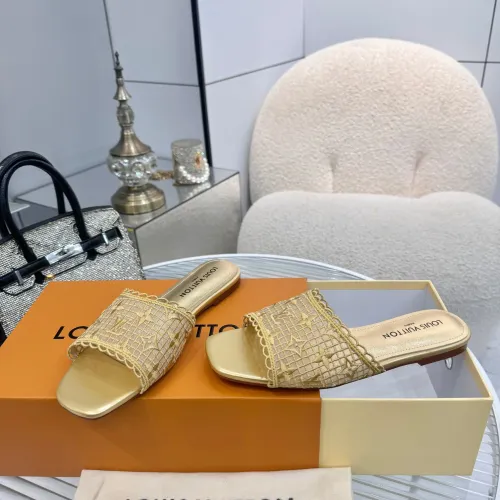 Replica Louis Vuitton Slippers For Women #1442181 $85.00 USD for Wholesale
