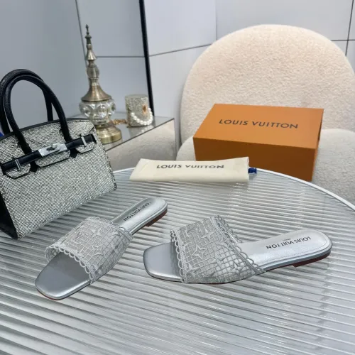 Replica Louis Vuitton Slippers For Women #1442182 $85.00 USD for Wholesale