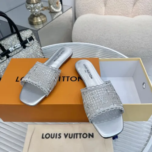 Replica Louis Vuitton Slippers For Women #1442182 $85.00 USD for Wholesale