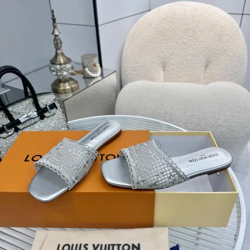 Replica Louis Vuitton Slippers For Women #1442182 $85.00 USD for Wholesale