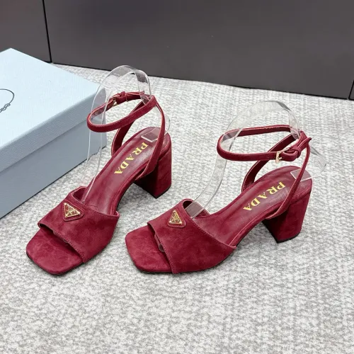 Wholesale Prada Sandal For Women #1442208 $102.00 USD, Wholesale Quality Replica Prada Sandal