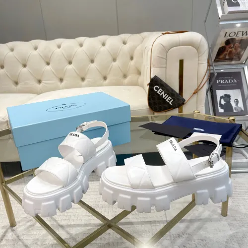 Replica Prada Sandal For Women #1442212 $88.00 USD for Wholesale