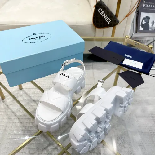 Replica Prada Sandal For Women #1442212 $88.00 USD for Wholesale