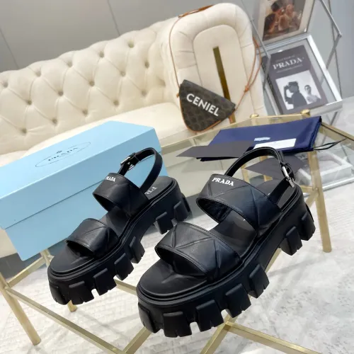 Wholesale Prada Sandal For Women #1442213 $88.00 USD, Wholesale Quality Replica Prada Sandal