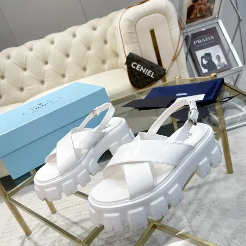 Wholesale Prada Sandal For Women #1442214 $88.00 USD, Wholesale Quality Replica Prada Sandal