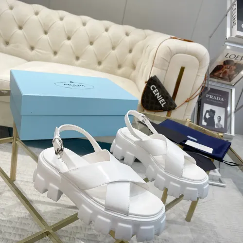 Replica Prada Sandal For Women #1442214 $88.00 USD for Wholesale