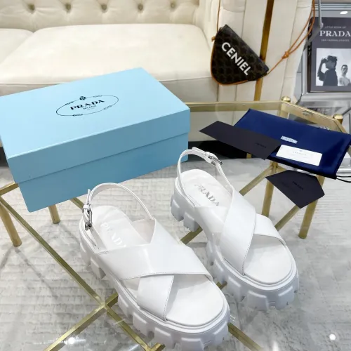Replica Prada Sandal For Women #1442214 $88.00 USD for Wholesale