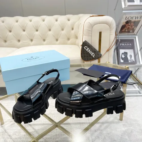 Replica Prada Sandal For Women #1442215 $88.00 USD for Wholesale