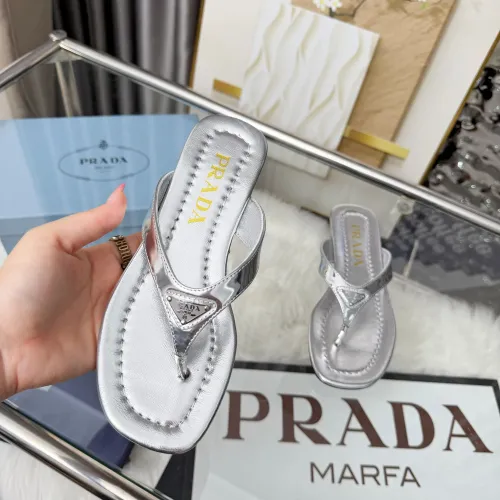 Replica Prada Slippers For Women #1442217 $96.00 USD for Wholesale