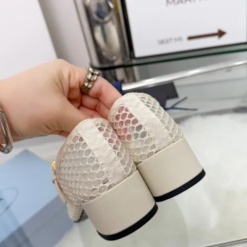 Replica Prada High-heeled Shoes For Women #1442224 $98.00 USD for Wholesale