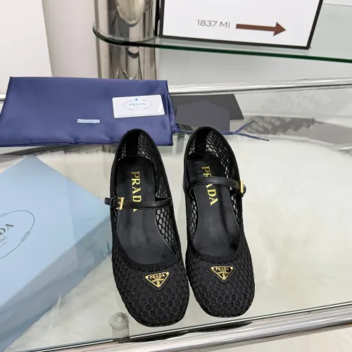 Replica Prada High-heeled Shoes For Women #1442225 $98.00 USD for Wholesale