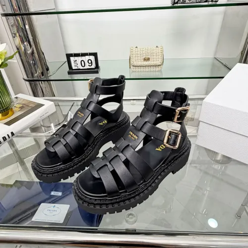 Wholesale Prada Sandal For Women #1442241 $102.00 USD, Wholesale Quality Replica Prada Sandal