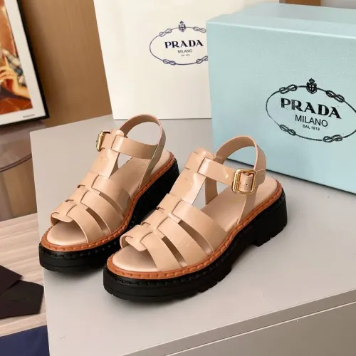 Wholesale Prada Sandal For Women #1442242 $85.00 USD, Wholesale Quality Replica Prada Sandal