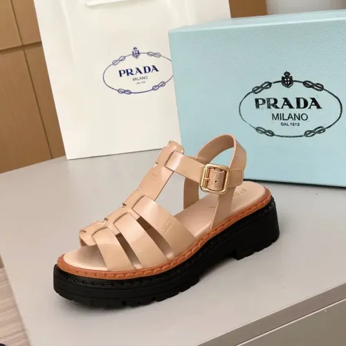 Replica Prada Sandal For Women #1442242 $85.00 USD for Wholesale