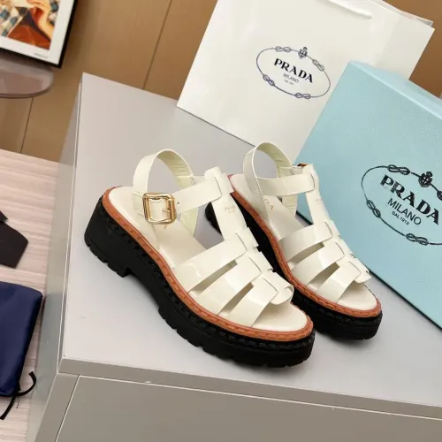 Replica Prada Sandal For Women #1442243 $85.00 USD for Wholesale