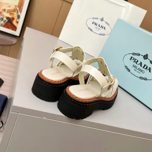 Replica Prada Sandal For Women #1442243 $85.00 USD for Wholesale