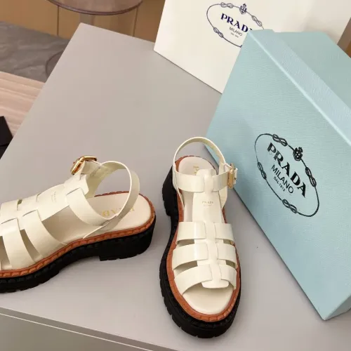 Replica Prada Sandal For Women #1442243 $85.00 USD for Wholesale