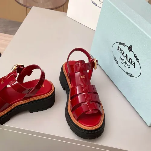 Replica Prada Sandal For Women #1442244 $85.00 USD for Wholesale
