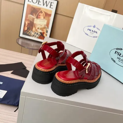 Replica Prada Sandal For Women #1442244 $85.00 USD for Wholesale