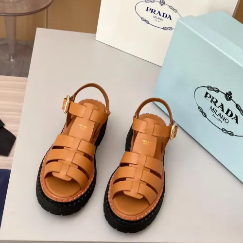 Replica Prada Sandal For Women #1442245 $85.00 USD for Wholesale