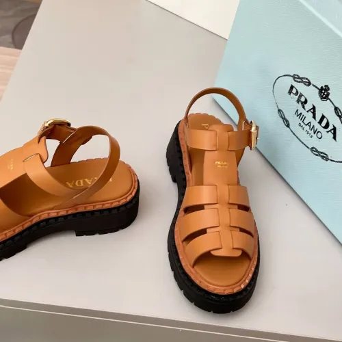 Replica Prada Sandal For Women #1442245 $85.00 USD for Wholesale