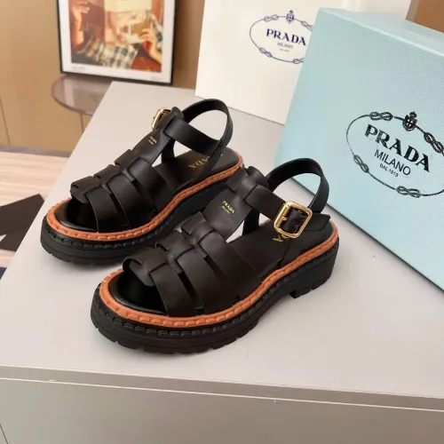 Wholesale Prada Sandal For Women #1442246 $85.00 USD, Wholesale Quality Replica Prada Sandal