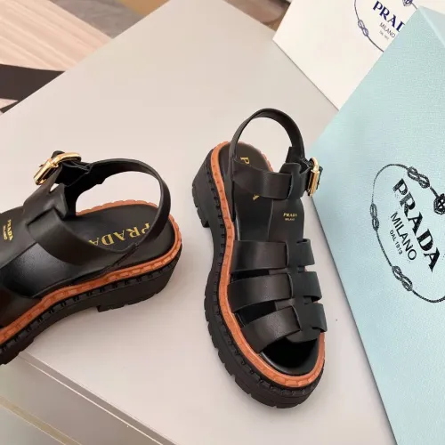 Replica Prada Sandal For Women #1442246 $85.00 USD for Wholesale
