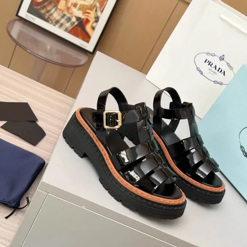 Wholesale Prada Sandal For Women #1442247 $85.00 USD, Wholesale Quality Replica Prada Sandal