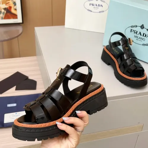 Replica Prada Sandal For Women #1442247 $85.00 USD for Wholesale