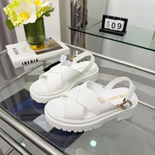 Replica Prada Sandal For Women #1442249 $96.00 USD for Wholesale
