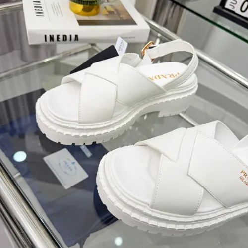 Replica Prada Sandal For Women #1442249 $96.00 USD for Wholesale