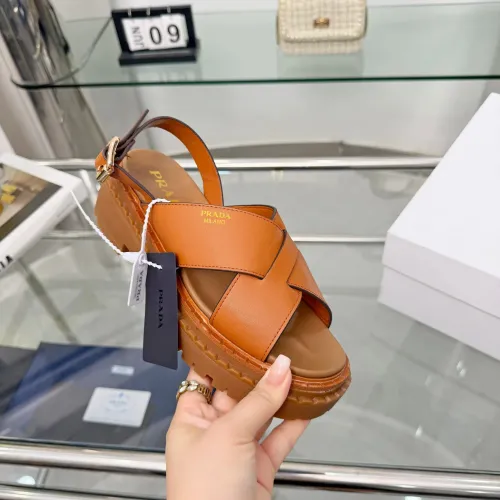 Replica Prada Sandal For Women #1442250 $96.00 USD for Wholesale