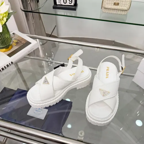 Replica Prada Sandal For Women #1442258 $96.00 USD for Wholesale