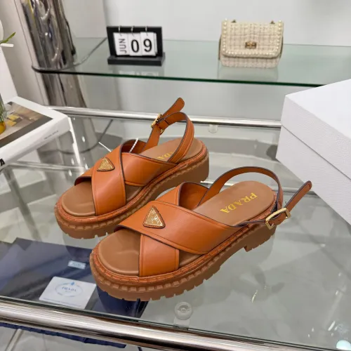 Replica Prada Sandal For Women #1442260 $96.00 USD for Wholesale
