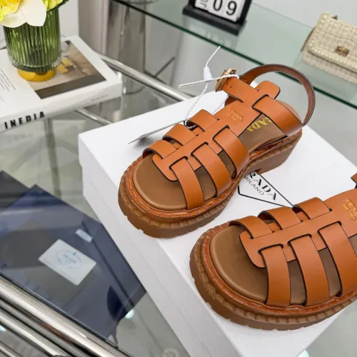 Replica Prada Sandal For Women #1442292 $98.00 USD for Wholesale
