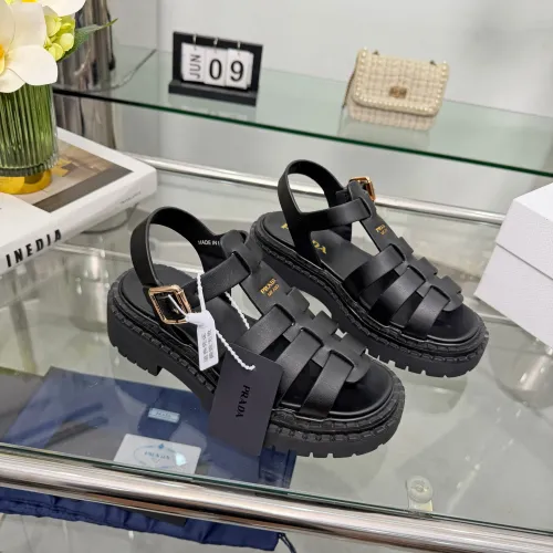 Wholesale Prada Sandal For Women #1442293 $98.00 USD, Wholesale Quality Replica Prada Sandal